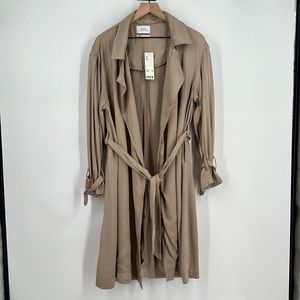 Urban Outfitters Brown Trench Coat Size- Small NWT